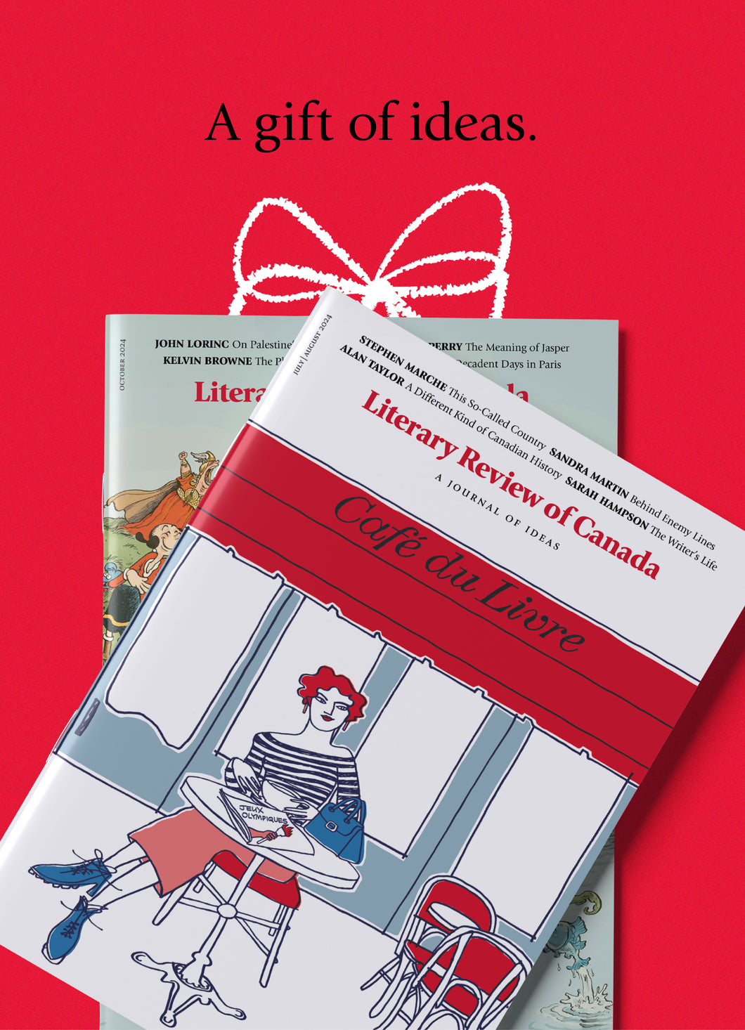 Literary Review of Canada Subscription | Print | Gift
